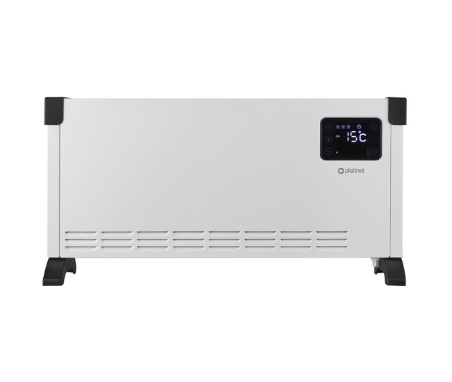 Convector smart 2000w wi-fi tuya display platinet Convector smart 2000w wi-fi tuya display platinet
