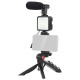 Set vlogging 4in1 platinet Set vlogging 4in1 platinet