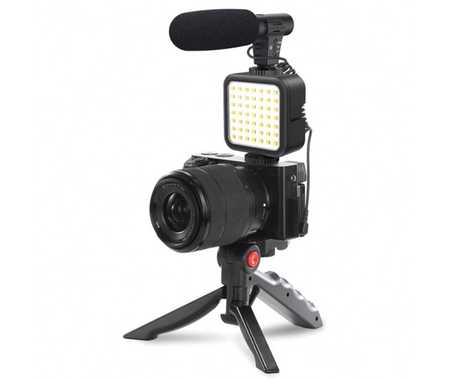 Set vlogging 4in1 platinet Set vlogging 4in1 platinet