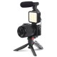 Set vlogging 4in1 platinet Set vlogging 4in1 platinet