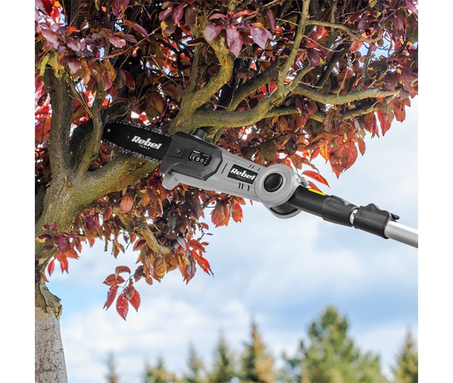 Trimmer gard viu telescopic + drujba 20v fara acc rebel Trimmer gard viu telescopic + drujba 20v fara acc rebel