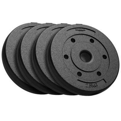 Disc greutate compozit set 4 x 2.5 kg rebel active