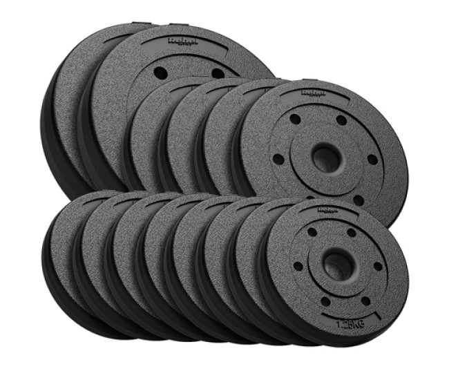 Disc greutate compozit set 14buc 30kg rebel active