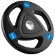 Disc greutate fonta cauciucata set 2 x 15 kg rebel acti