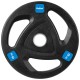 Disc greutate fonta cauciucata set 2 x 15 kg rebel acti