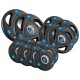 Disc greutate fonta cauciucata set 30 kg rebel active