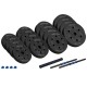 Haltere reglabile cu conector 2 x 15 kg rebel active