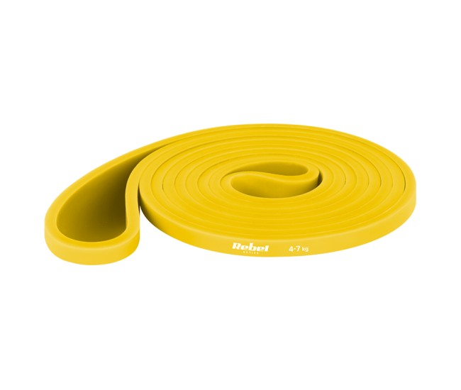 Set 3 benzi elastice latex power band 4-32kg rebelactiv