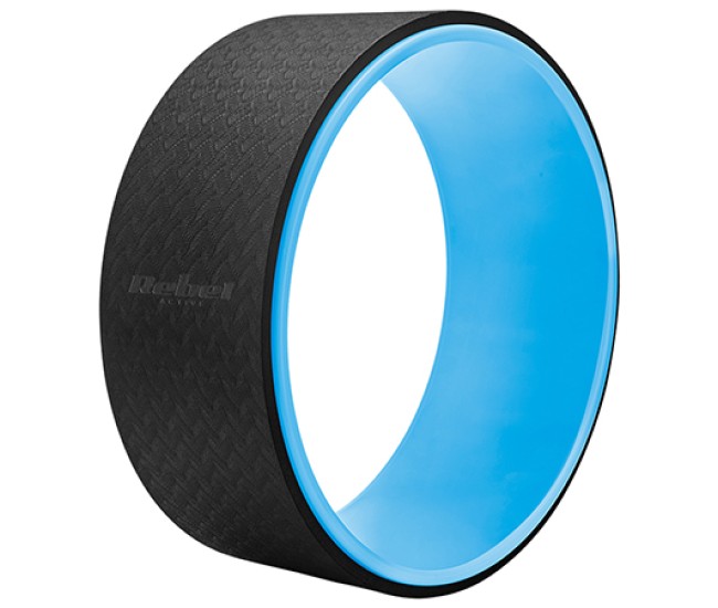 Roata yoga dharma negru albastru rebel active