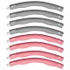 Cerc fitness hula hoop 95 cm roz rebel active