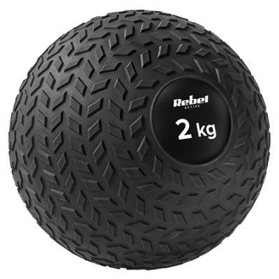 Minge medicinala mica slam ball 23 cm 2 kg rebel active