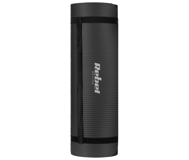 Saltea 183x61 cm grosime 1.5 cm negru rebel active