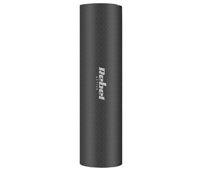 Saltea 183x61 cm grosime 0.6 cm negru rebel active