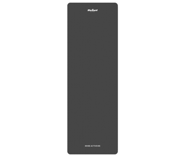 Saltea 183x61 cm grosime 0.6 cm negru rebel active