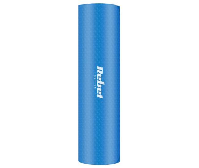 Saltea 183x61 cm grosime 0.6 cm albstru rebel active