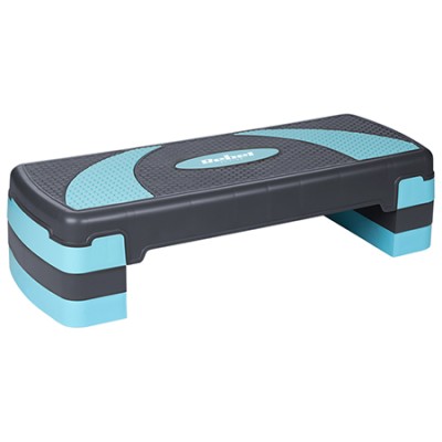 Stepper aerobic 3 nivele gri albastru rebel active