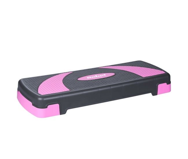 Stepper aerobic 3 nivele gri violet rebel active