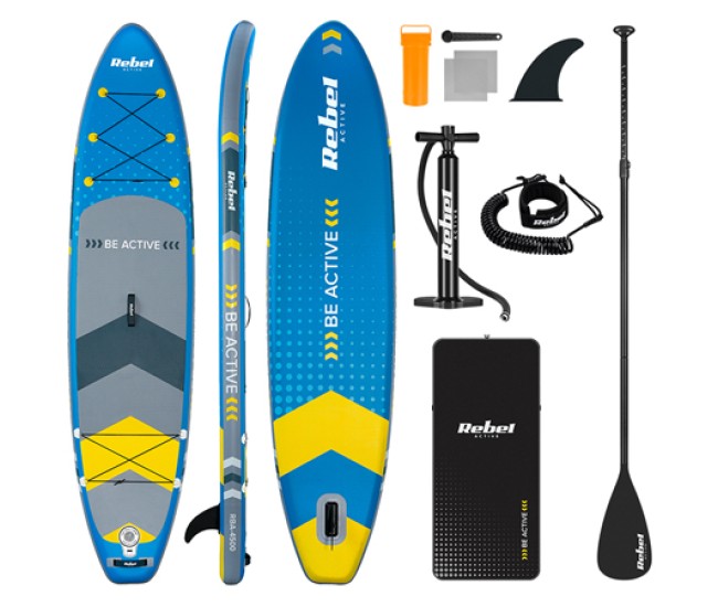 Placa gonflabila stand up paddle sup rebel active