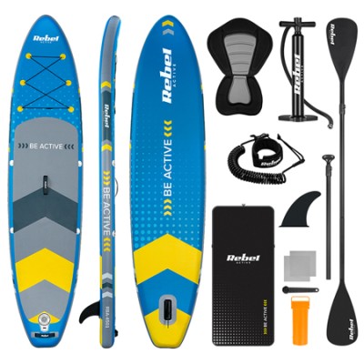 Placa gonflabila stand up paddle sup rebel active