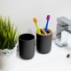 Set 6 accesorii baie negru teesa