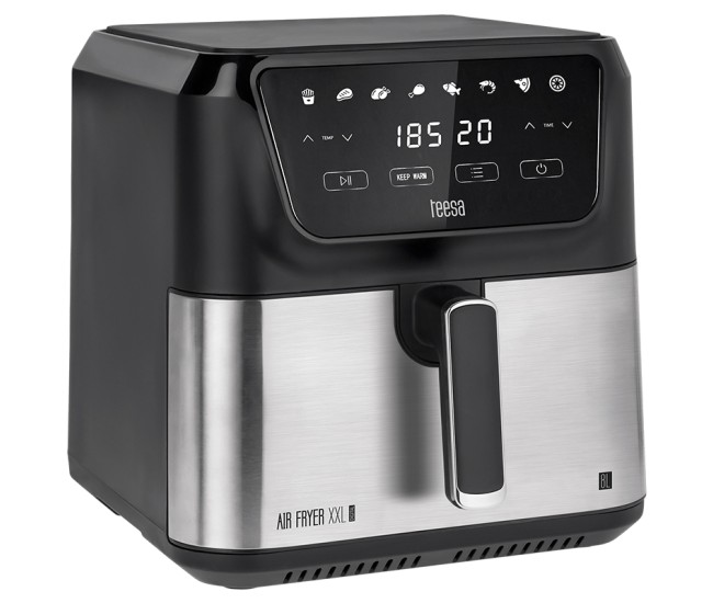 Friteuza airfryer 8l 1700w digital air fryer xxl teesa Friteuza airfryer 8l 1700w digital air fryer xxl teesa