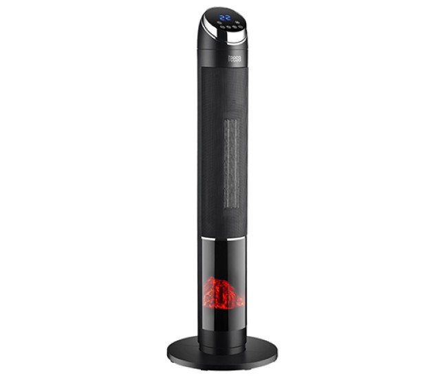 Aeroterma turn imitatie semineu ptc 2000w teesa