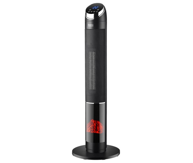 Aeroterma turn imitatie semineu ptc 2000w teesa