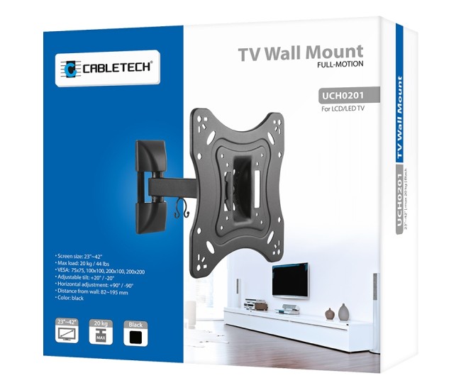 Suport tv de perete 23-42inch cabletech Suport tv de perete 23-42inch cabletech