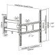Suport tv de perete 32-55 inch cabletech Suport tv de perete 32-55 inch cabletech