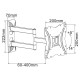 Suport tv 13-42 inch pivotare orizontala/vert Suport tv 13-42 inch pivotare orizontala/vert