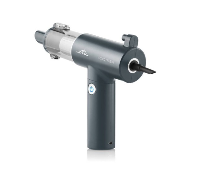Aspirator de mana multifunctional ETA COMBI 0426 90000, motor BLDC digital 110 W, Li-Ion 10.8 V / 2000 mAh, negru Aspirator de mana multifunctional ETA COMBI 0426 90000, motor BLDC digital 110 W, Li-Ion 10.8 V / 2000 mAh, negru