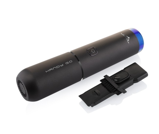 Aspirator fara fir ETA HANDY GO 0253 90000, motor BLDC digital, 65 W, Li-Ion 7,2 V, 2600 mAh, 85 ml, negru