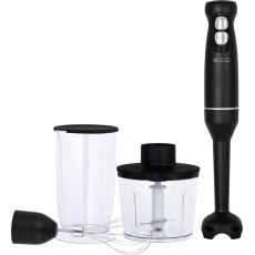 Blender de mana ECG RM 100 Max Black, 400 W, functie TURBO, tel, recipient tocator 500 ml, lame din otel inoxidabil Blender de mana ECG RM 100 Max Black, 400 W, functie TURBO, tel, recipient tocator 500 ml, lame din otel inoxidabil