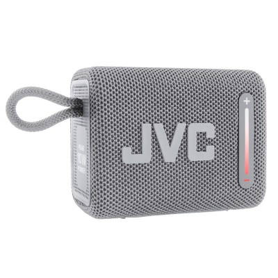 Boxa portabila JVC XS-E114G, radio FM, Bluetooth, IPX6, Litiu-ion 3,7 V / 2000 mAh, gri Boxa portabila JVC XS-E114G, radio FM, Bluetooth, IPX6, Litiu-ion 3,7 V / 2000 mAh, gri