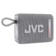 Boxa portabila JVC XS-E114G, radio FM, Bluetooth, IPX6, Litiu-ion 3,7 V / 2000 mAh, gri