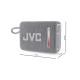 Boxa portabila JVC XS-E114G, radio FM, Bluetooth, IPX6, Litiu-ion 3,7 V / 2000 mAh, gri
