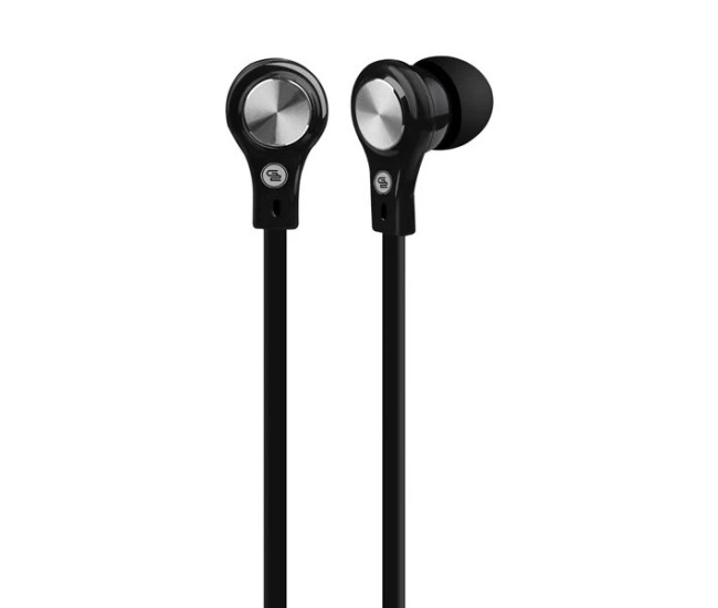 Casti cu fir In-Ear GoGEN EC 21B, Jack 3.5 mm, Sunet Stereo, Cablu 1.2 m, Negru