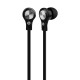 Casti cu fir In-Ear GoGEN EC 21B, Jack 3.5 mm, Sunet Stereo, Cablu 1.2 m, Negru