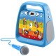 CD player cu Bluetooth si functie karaoke GoGEN DECKO, USB, MP3, Microfon, Albastru