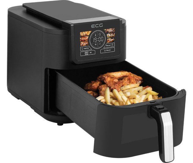 Friteuza cu aer cald AF 8020 Ai Slim Fry, 1700 W, 8 litri, 100-200°C, 6 programe automate, Program AI Smart, negru Friteuza cu aer cald AF 8020 Ai Slim Fry, 1700 W, 8 litri, 100-200°C, 6 programe automate, Program AI Smart, negru