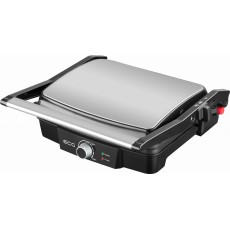 Grill electric ECG KG 100, 2000 W, 3 tipuri de gatire, deschidere 180º