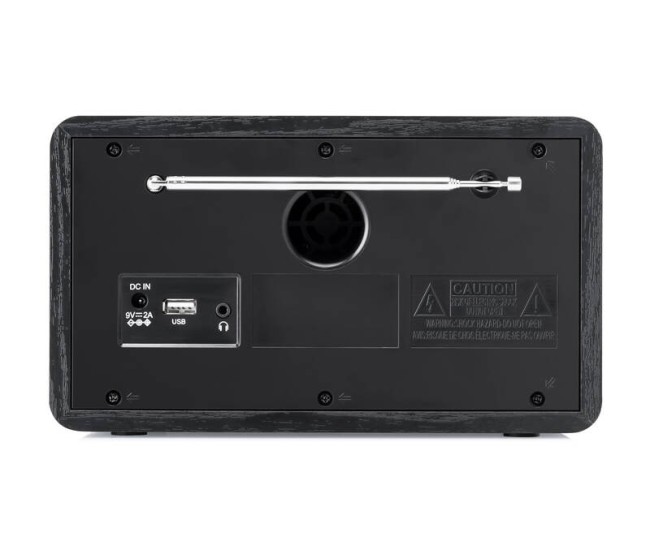 Internet radio JVC RA-E814B, 5W RMS, tuner DAB+/FM, Bluetooth, ecran color 2,4 inch, negru