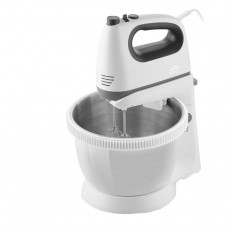 Mixer de mana cu bol ETA Crema II 2052 90000, 400 W, 3.4 L, 5 viteze, functie Turbo, alb Mixer de mana cu bol ETA Crema II 2052 90000, 400 W, 3.4 L, 5 viteze, functie Turbo, alb