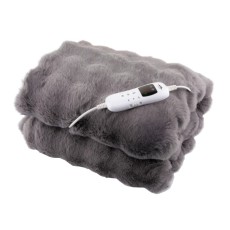 Patura cu incalzire electrica ETA632590000 Bubble, 130x160 cm, 120W, 30-45 °C, 9 niveluri de temperatura, temporizator, gri Patura cu incalzire electrica ETA632590000 Bubble, 130x160 cm, 120W, 30-45 °C, 9 niveluri de temperatura, temporizator, gri