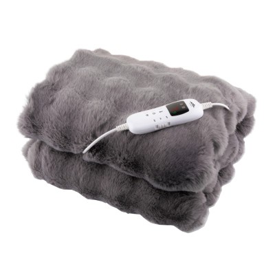 Patura cu incalzire electrica ETA632590000 Bubble, 130x160 cm, 120W, 30-45 °C, 9 niveluri de temperatura, temporizator, gri Patura cu incalzire electrica ETA632590000 Bubble, 130x160 cm, 120W, 30-45 °C, 9 niveluri de temperatura, temporizator, gri