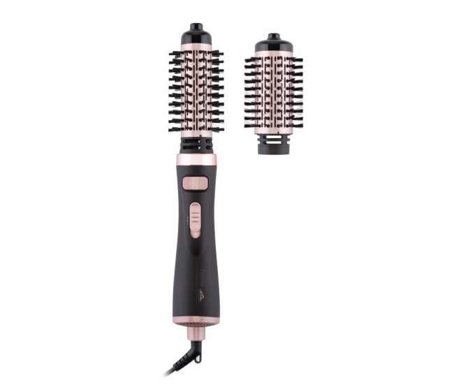 Perie rotativa cu aer cald ETA Fenite 6322 90020, 1000 W, ionizare, 2 debite de aer, 3 nivele temperatura, negru Perie rotativa cu aer cald ETA Fenite 6322 90020, 1000 W, ionizare, 2 debite de aer, 3 nivele temperatura, negru