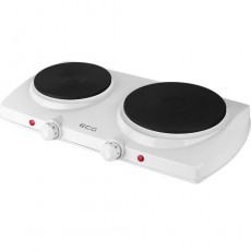 Plita electrica ECG EV 2512, 2 ochiuri de 185 mm si 155 mm, putere de intrare 1500 W + 1000 W, culoare alba Plita electrica ECG EV 2512, 2 ochiuri de 185 mm si 155 mm, putere de intrare 1500 W + 1000 W, culoare alba