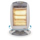 Radiator cu halogen Gallet HAL 200, 400/800/1200W, 3 zone, functie de rotatie, alb