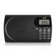 Radio portabil JVC RA-E431B, tuner digital FM, afisaj LCD, mufa jack pentru casti, ceas desteptator, antena, negru Radio portabil JVC RA-E431B, tuner digital FM, afisaj LCD, mufa jack pentru casti, ceas desteptator, antena, negru