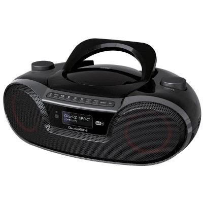 Radioreceptor stereo cu CD GoGEN CDM 490 BTDABS, 16 W, Bluetooth, USB, afisaj LCD, ceas, telecomanda, negru